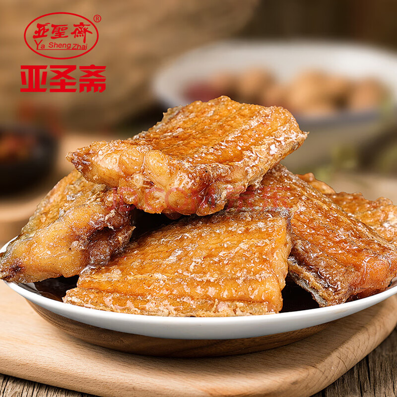 亚圣斋 方便食品瓦罐带鱼410g/罐下饭菜香酥带鱼即食海鲜鱼罐头下酒菜