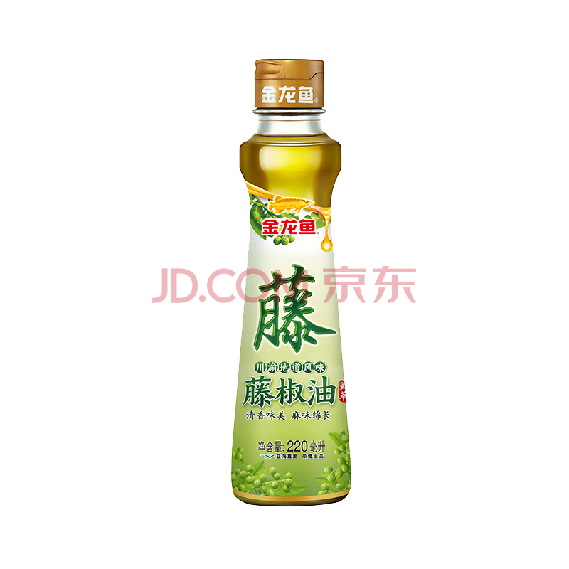 金龙鱼 青藤椒麻椒油 藤椒油 米线麻辣烫调味藤椒220ml