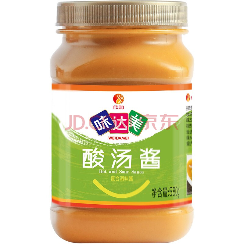 欣和 调味酱 酸汤肥牛 味达美酸汤酱580g 下饭菜