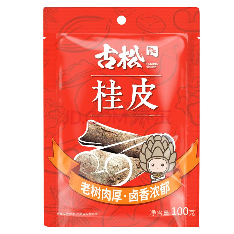 古松 调料 桂皮100g 肉桂炖肉卤料 二十年品牌