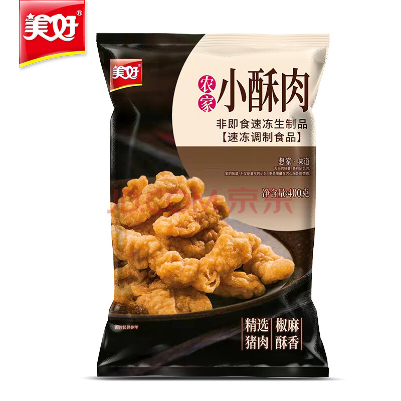 美好 农家小酥肉椒麻味400g 猪肉酥肉 预制菜方便菜快手菜半成品菜