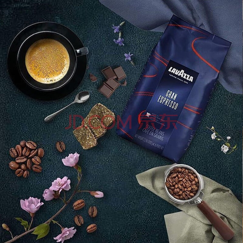 拉瓦萨（LAVAZZA）意大利原装进口商用咖啡豆GRAN ESPRESSO意式浓缩特浓咖啡豆1kg