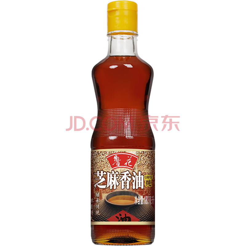 鲁花 食用油 调味品 芝麻香油 180ml 芝麻油