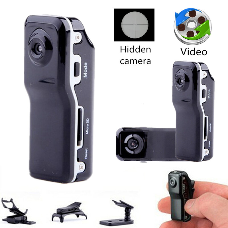Mini md80 sport spy camera camcorder dv dvr webcam tf card 180