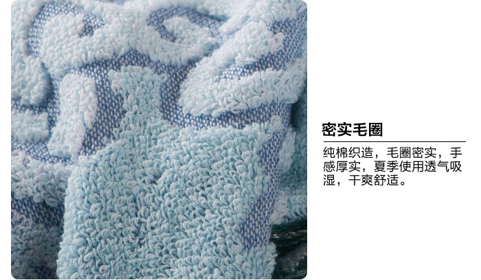 
                                        金号纯棉毛巾被 紫色                