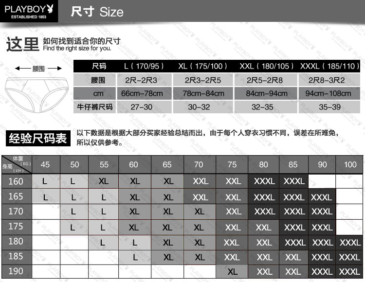 花花公子PLAYBOY 男<em>内裤</em>新品抗菌竹纤维拼色