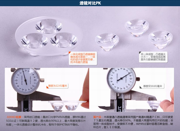 钜豪一体化led大功率天花射灯节能灯背景墙led全铝6W套装31L18-6 1支