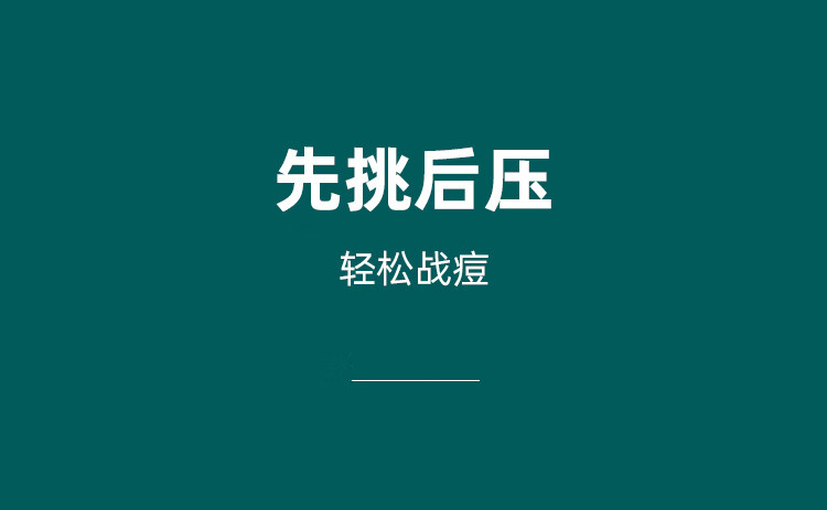 MR.GREEN德国品牌双头粉刺针单个去黑头夹暗疮针进口不锈钢美容工具礼盒装 双头痘痘针