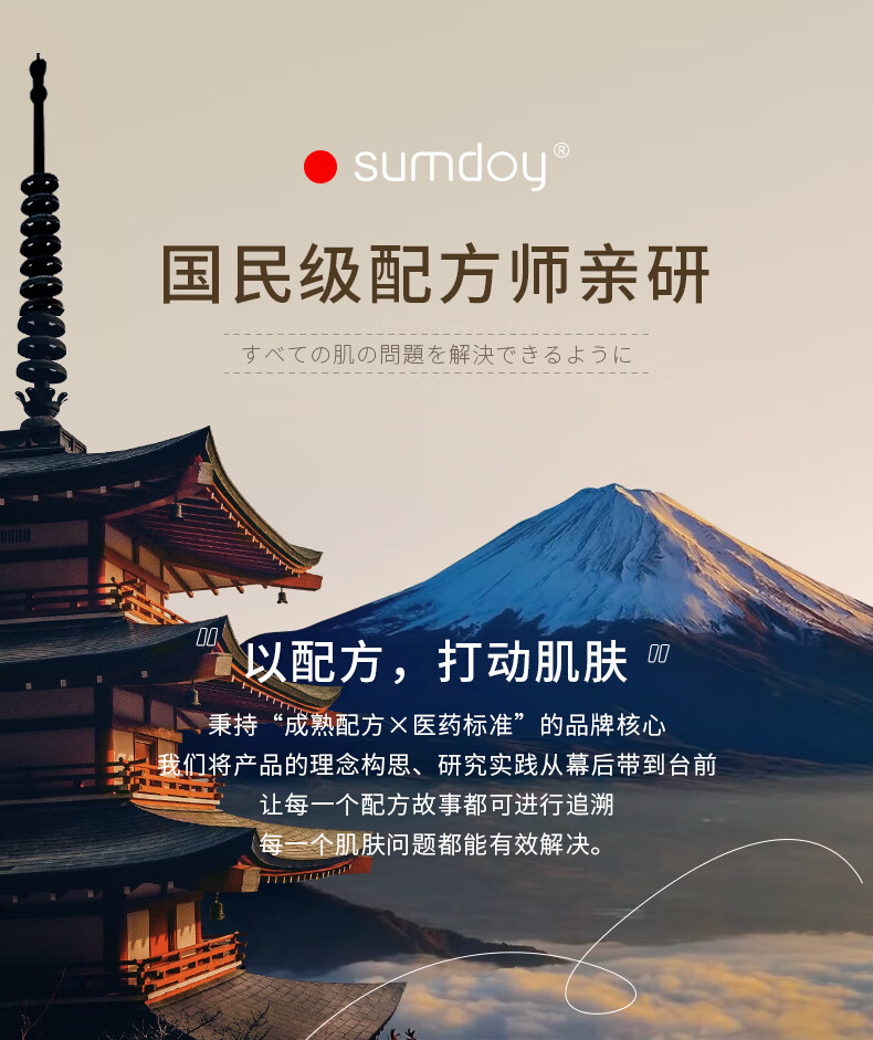 SUMDOY日本进口壬二酸祛痘印痘坑修复膏去痘红肿淡化痘印痘疤女男士 祛痘抑痘30g