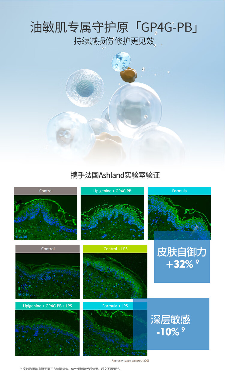 皮宝舒缓修护皮肤屏障护肤补水保湿滋润 修护霜50*2