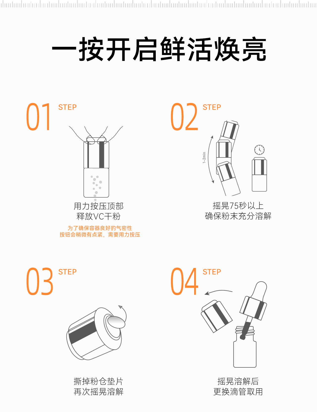 安修泽（ONCUR）VC精华 20%原型维C提亮改善暗沉熬夜呵护早C晚A VC精华5g