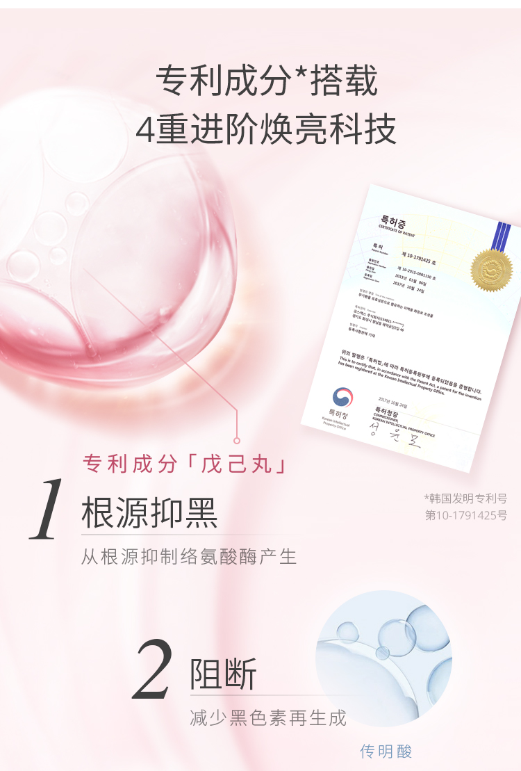 歌如兰祛痘修护精华 水杨酸烟酰胺去粉刺痘印烟酰胺(效期至2023.9.17) 【抢】2瓶(40ml)