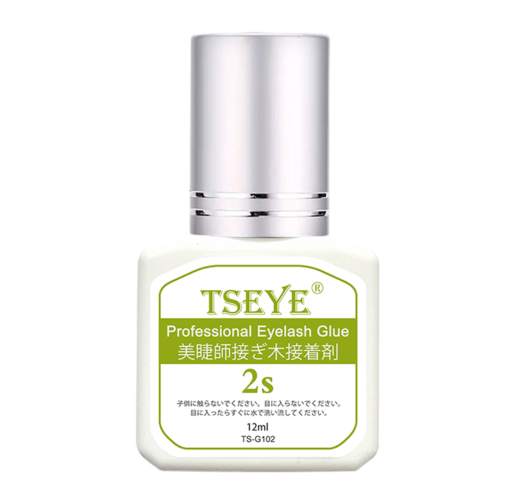 Tseye 嫁接睫毛胶水美睫店专用专业美睫师胶水假睫毛胶水持久透明果冻胶超粘美睫胶水速干工具用品 2秒速干美睫店专用果冻胶 12ml【无法睁眼嫁接】