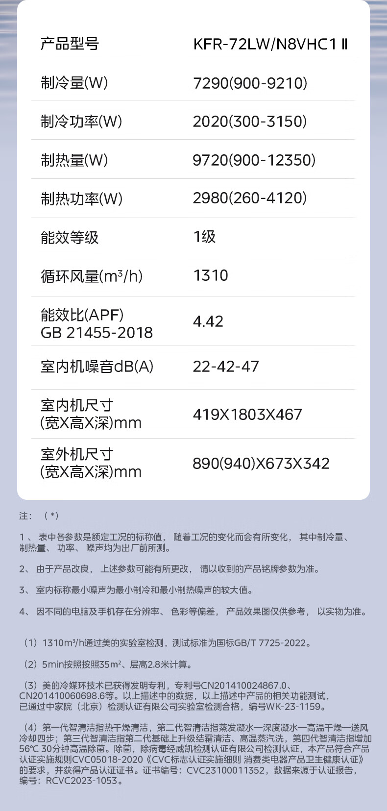 15，美的空調 新一級能傚 變頻冷煖智能控溫 高溫除菌 客厛圓櫃式空調立式櫃機銳靜 3匹 一級能傚 銳靜二代