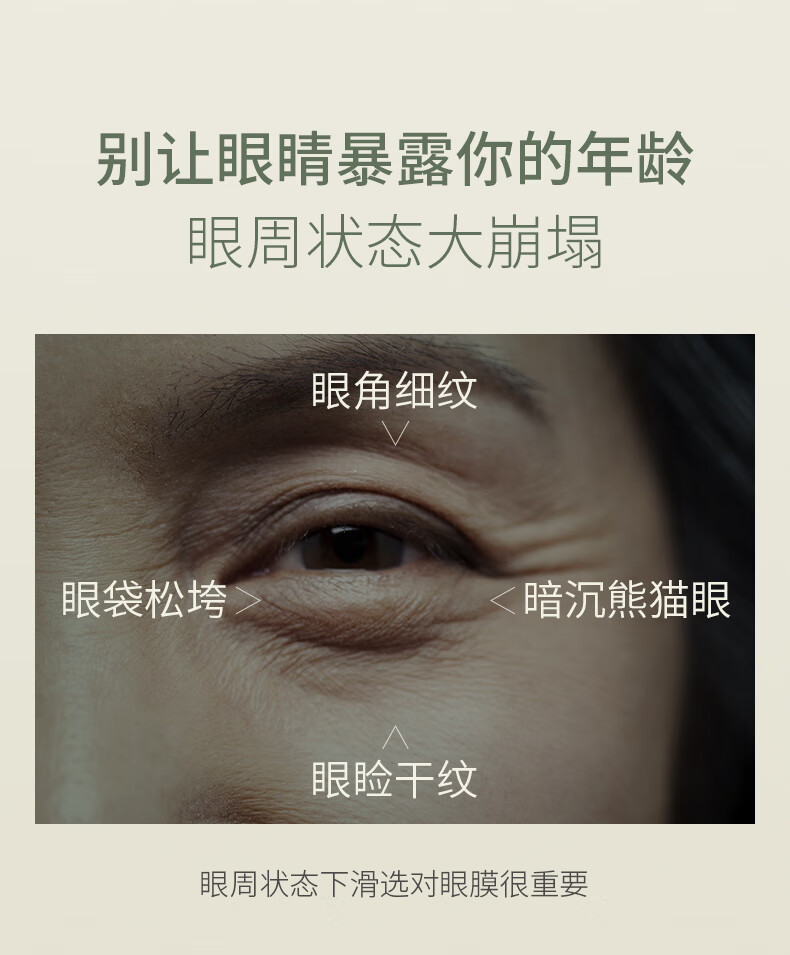 SKISGEM原装进口眼膜贴淡化细纹眼袋黑眼圈提拉紧致抗皱男女士眼贴膜 紧致抗纹眼膜贴10对装