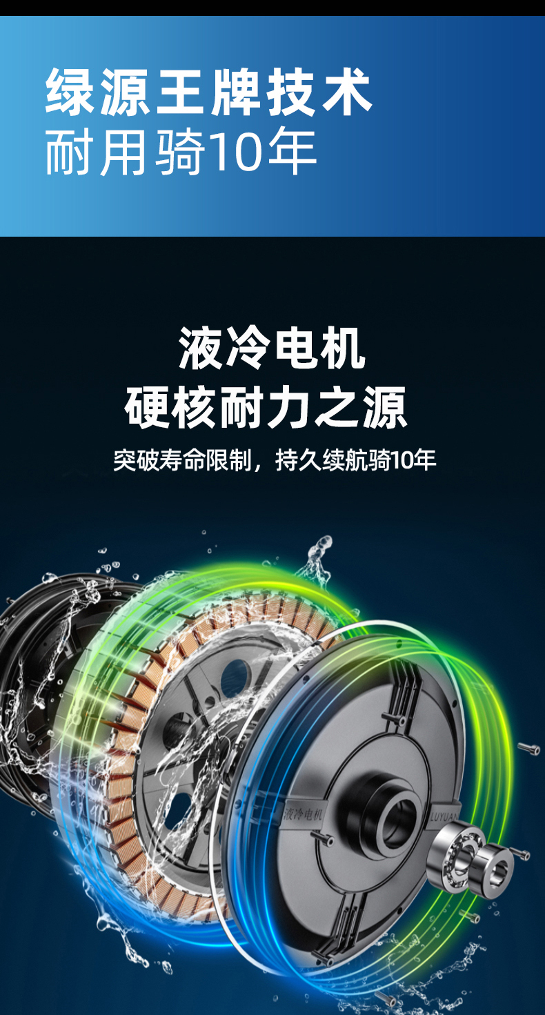 电动车电瓶车_LUYUAN 绿源 K5 新国标电动车