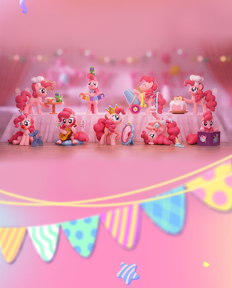 Соберите коллекцию игрушек My Little Pony "Playful Party Moments"! Сюрприз в каждой коробке, идеальный подарок на Новый год.