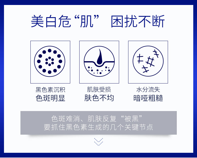 肌肤未来（SKYNFUTURE）377美白淡斑精华水乳护肤品套装 保湿补水提亮肤色男女士元旦礼盒 377-正装-4件套【水乳精华面霜】