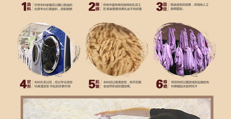 比月照明 中式床头卧室壁灯LED过道灯新古典创意个性菌子布艺壁灯2039 紫色 右