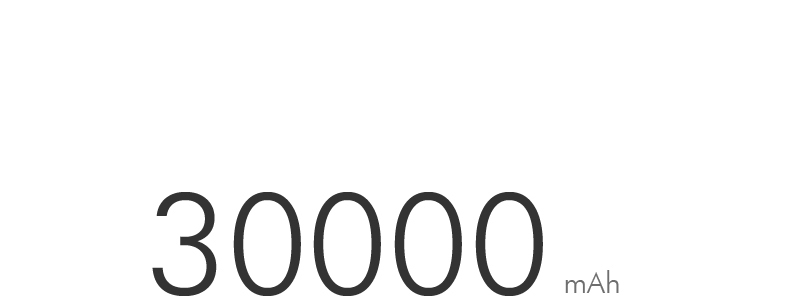 SSK飚王 SRBC531 笔记本移动电源 聚合物多功能充电宝 30000毫安