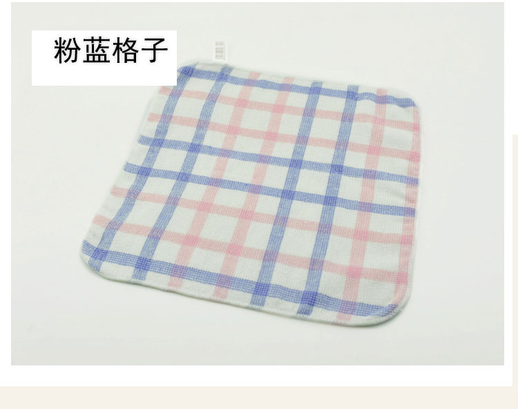 竹之锦（The Bamboo Kam） 竹纤维生态竹纺厨房挂巾 清洁毛巾 洗碗方巾 25*25cm GT-028 随机3条装