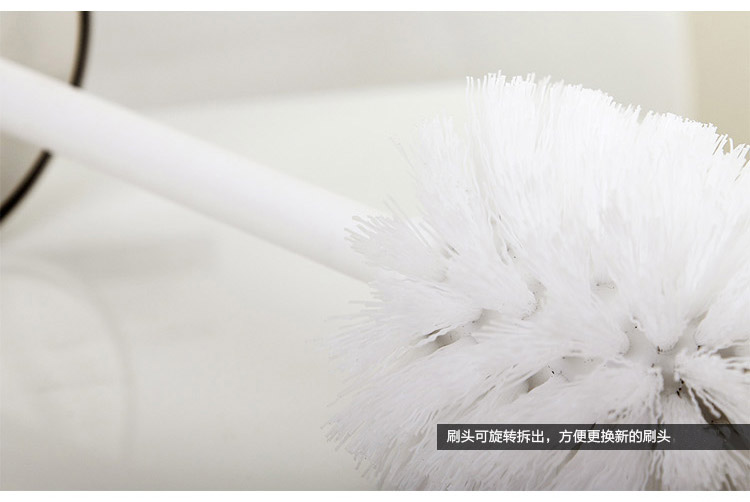 
                                        
                                        欧润哲 马桶刷 不锈钢砂光双排冲孔浴室卫生间清洁厕所刷座 2只套装                