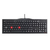 Cherry механическая клавиатура игровая клавиатура черный красный switch клавиатура