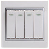 Simon Electric (simon) S51042BY four open dual control 58 series 86 with fluorescent key switch socket (elegant white
Simon Electric (simon) S51042BY four open dual control 58 series 86 with fluorescent key switch socket (elegant white