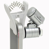 Paulone 60 Times Pocket Magnifier Мобильный телефон Клип Портативный микроскоп СИД Подделка нефрита Оценка ювелирных изделий 9882W