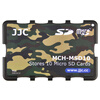 JJC MCH-MSD10YG ультратонкий держатель карты памяти SLR камера держатель карты памяти TF карта цифровая карта памяти упаковка камуфляж зеленый карточный картридж (можно положить 10 MSD / TF карт) joanne jooan видеонаблюдение карты 64g памяти посвященное хранение пожизненной гарантия совместимости карт tf
