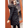 Winter New Arrival Women's Cotton-padded Long Coat Fashion Fur Collar Hooded Winter Warm Outwear Coat Jacket hirsionsan oversized parkas large fur collar hooded cute medium long winter coat female 2017 korean new warm winter jacket women