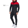 New Men' Fashion 2 Parts Hooded Sweatshirt and Sport Pants Set floral baby girls clothes long sleeve sweatshirt pants outfits 2pcs hooded clothes set