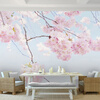 Пользовательские обои для фото Cherry Blossom Beautiful Floral Wall Mural Backdrop Living Room 3D Room Ландшафтные обои Home Decor пользовательские 3d обои для фото деревянный мост водопад ландшафт декоративные обои для спальни для спальни 3d living room decor painting