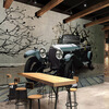 3D обои Vintage Car Broken Wall Photo Mural Modern Retro Restaurant Cafe KTV Bar Креативный дизайн Декор Нетканые обои пользовательские 3d обои европейский стиль vintage wood fiber photo mural рестораны клубы ktv bar интерьер декор обои papel tapiz
