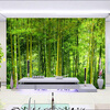 Последние высококачественные Bamboo Wall Paper Living Room TV Sofa Backdrop Настенная картина 3D Природа Пейзаж Домашний декор Papel De Parede 3D beibehang high grade interior decoration wall paper abstract blue kinetic square 3d floor patch papel de parede 3d wallpaper