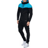 New Men' Fashion 2 Parts Hooded Sweatshirt and Sport Pants Set floral baby girls clothes long sleeve sweatshirt pants outfits 2pcs hooded clothes set
