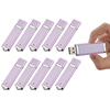 Fillinlight 10PCS Pack Светло-фиолетовый Прямоугольник зажигалка Shape USB Flash Drive USB 2.0 Pen Drive Flash Drive fillinlight 10pcs pack светло зеленый прямоугольник зажигалки shape usb flash drive usb 2 0 pen drive flash drive