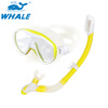 Whale Brand Scuba Diving Mask Snorkel Goggles Set Силиконовое оборудование для бассейнов