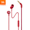 JBL LIVE 100 Стерео наушники-вкладыши Наушники сотовый телефон Наушники Спортивные наушники Компьютерные игровые наушники с Michael Call Red jbl live 100 стерео наушники вкладыши наушники сотовый телефон наушники спортивные наушники компьютерные игровые наушники с michael call red