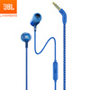 JBL LIVE 100 Стерео наушники-вкладыши Наушники сотовый телефон Наушники Спортивные наушники Компьютерные игровые наушники с Michael Call Blue jbl live 100 стерео наушники вкладыши наушники наушники с мобильным телефоном спортивные наушники компьютерные игровые наушники с michael call black