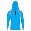 Breathable Anit UV Рыболовная рубашка Sun Protection Hoody Pullover Shirt Мужчины Быстрая сухая одежда Пешеходный альпинизм Свитера Свитера 2018 летняя рыбалка одежда мужчины breathable sun uv защита открытый спортивная одежда верхняя одежда рыболовная рубашка