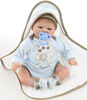 Детские подарки 18Inches 45CM Lifelike Real Мягкие силиконовые Baby Reborn Doll Girls Boys Lovely Gifts 1/4 Newborn Babies Doll npk lifelike 16 soft silicone reborn baby dolls truly pretty girl reborns realistic babies doll wear dress toddler playmate