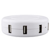 нам 6-port разъем USB - адаптер для кондиционеров зарядного устройства Samsung, Android, iPhone + более - белый (115cm)