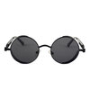 Vintage Women Steampunk Sunglasses Brand Design золотые и черные солнцезащитные очки старинные круглые круглые очки для мужчин UV gafas de sol
