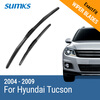 SUMKS Wiper Blades for Hyundai Tucson 24&16 Fit Hook Arms 2004 2005 2006 2007 2008 2009 auto paper auto take up reel system for all roland sj sc fj sp300 540 640 740 vj1000