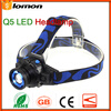 Zoom LED Headlamp Rechagrebale Q5 Headlight High Power Olight LED Headtorch Super Bright Bicycle Cycling Hiking Camping zoom led flashlight 1000 lumens 10w cree t6 high power telescopic olight intelligent electric 18650 rechargeable torch