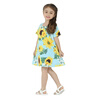 Подсолнечник Pattern Girls Dress Cute Girls Цветочная одежда A-line Платье для колена для детей Детская одежда 2-6 лет одежда для новорождённых