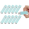 Fillinlight 10PCS Pack Light Blue Rectangle Lighter Shape USB Flash Drive USB 2.0 Pen Drive Flash Drive usb flash drive