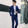 Мужские свадебные костюмы Bridegroom Prom костюмы Мужские куртки Blazers + Брюки Брюки домашние костюмы