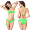 2018Sexy Soild Bikinis Women Swimsuit Бразильский бикини Set Beach Купальный костюм Push Up Swimwear Low Waist Swim Wear woman swimsuits swimwear large size bikinis 2018 women s brazilian swimming suit women push up female bathing clothes swimsuit